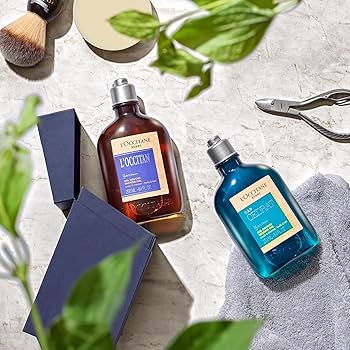 L'OCCITANE Men's Shower Gel Duo | Men's Premium Bath and